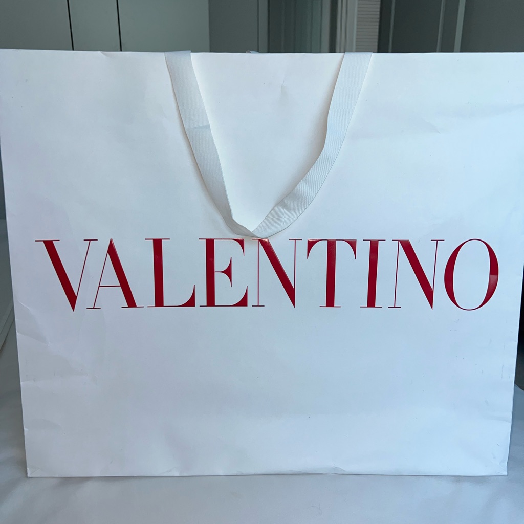 Authentic Valentino Extra Large Shopping Bag 25X 21